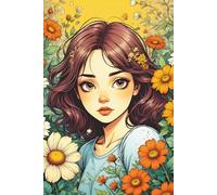 Hannah Collection: Sunlit Petals Lined Notebook for Teen Girls: Bright Botanical Journal for High School & Secondary Students | Wide Ruled Notebook for Writing, Notes, and School Use