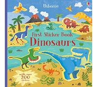 Hannah (EDITOR) Watson First Sticker Book Dinosaurs Paperback Hannah (EDITOR) Watson Multicolor