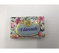 Hannah - Gift Soap Bar For Her Birthday Rose Scent Mum Grandmother Cleanser Lather Present Girl