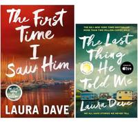 Hannah Hall Thriller Series by Laura Dave 2 Books Collection Set (The First Time I Saw Him [Hardback] & The Last Thing He Told Me)