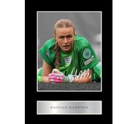 Hannah Hampton Pre Printed Signature Signed Mounted Photo Display #1 Printed Autograph Picture 10x8 Inch Mount