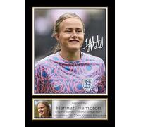 Hannah Hampton Signed Poster Print - England Women's National Team Goalkeeper Memorabilia - Tribute Wall Art for Lionesses Fans & Collectors, A4 Poster Print (297x210mm)