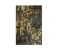 Hannah Höch Cut with The Dada Kitchen Knife Art Poster Canvas Wall Decor Art Painting Prints on Modern Artwork for Living Room,Bathroom,Bedroom,Home 16x24inch(40x60cm)