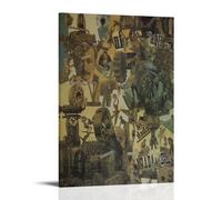 Hannah Höch Cut with The Dada Kitchen Knife Art Poster Canvas Wall Decor Art Painting Prints on Modern Artwork for Living Room,Bathroom,Bedroom,Home 16x24inch(40x60cm)