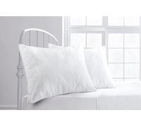 Hannah Hotel Quality Pillows 2 Pack - Bouncy Firm Support Side Sleeper Bed Pillow for Neck, Back and Shoulder Pain Relief - Comfortable, Soft Touch Quilted Cover, Hypoallergenic (48cm x 74cm)