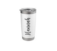 Hannah Personalized Name Custom Travel Mug Stainless Steel Insulated Tumbler
