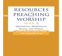 Hannah Ward Resources for Preaching & Worship Year a Paperback Book Hannah Ward Multicolor