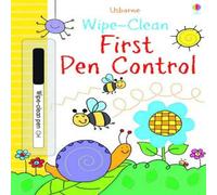Hannah Wood Wipe-clean Pen Control Book Hannah Wood Multicolor