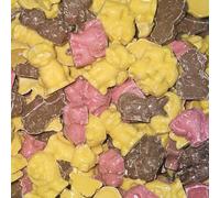 Hannah's Candy Chocolate Sweets In Silver Foil Gift Pouch (Jungle Animals, 500g)