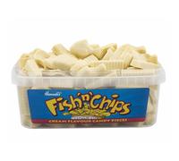 Hannah's Cream Flavour Fish 'n' Chips Chocolate - 600g Share Tub