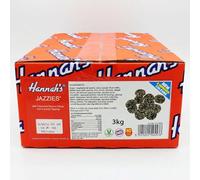 Hannahs Jazzies Milk Chocolate Flavour Candy Discs 3kg Bulk Bag | Retro Pick and Mix Sweets with Multi-Coloured Sprinkles | Sharing Bag for Parties and Events