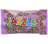 White Chocolate Hannah's Jazzles Jazzies - Candy Buttons Sweets 40g (Pack of 24)