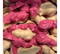 Hannahs Pink and White Large Chocolate Candy Mice, 500 g