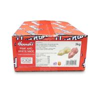 Hannahs Pink & White Mice 3kg Bulk Bag | Creamy Strawberry and Vanilla Flavour Retro Sweets | Individually Moulded Candy Pieces for Party Bags, Sharing and Sweet Tables