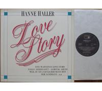 HANNE HALLER / Love Story / EINE WAHNSINNS LOVE STORY - HALLO, LIEBER GOTT - SAMSTAG ABEND - WEIL DU EIN ZÄRTLICHER MANN BIST- DER SANDMANN - u.a. / 1987 / Bildhülle / metronome # 831794-1 / Deutsche Pressung / 12" Vinyl Langspiel Schallplatte