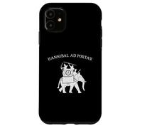 Hannibal at Portas Ancient Carthage War Elephant Case for iPhone 11