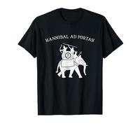 Hannibal at Portas Ancient Carthage War Elephant T-Shirt