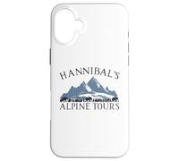 Hannibal Barca Alpine Tours Funny History Case for iPhone 16 Plus