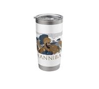 Hannibal Barca Carthage Crossing the Alps Stainless Steel Insulated Tumbler