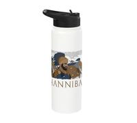 Hannibal Barca Carthage Crossing the Alps Stainless Steel Insulated Water Bottle