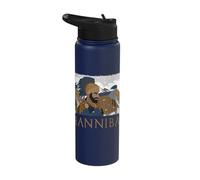 Hannibal Barca Carthage Crossing the Alps Stainless Steel Insulated Water Bottle