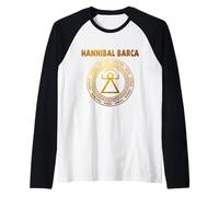 Hannibal Barca Goddess Tanit Punic War Ancient Carthage Raglan Baseball Tee