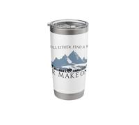 Hannibal Barca Quote Punic Wars Stainless Steel Insulated Tumbler