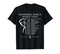 Hannibal Barca World Tour Funny History T-Shirt