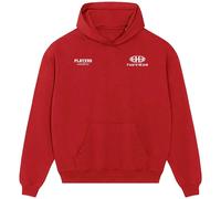 Hannibal Mejbri Logo Men's Hoodie - Red / XL