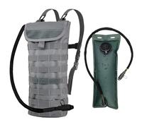 Hannibal Tactical 5L Hydration Pack, Water Backpack with 3L Water Bladder, MOLLE System for Outdoor Hiking, Biking, Running, Grey