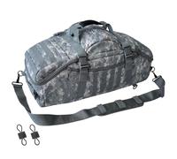 Hannibal Tactical Large Duffle Bag, 3-in-1 Tactical Backpack MOLLE Pack for Sports, Gym, Outdoor, ACU, L