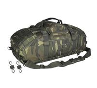 Hannibal Tactical Large Duffle Bag, 3-in-1 Tactical Backpack MOLLE Pack for Sports, Gym, Outdoor, Black, US Woodland, L, Outdoor Activity