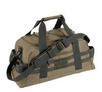 Hannibal Tactical Large Duffle Bag, Tactical Backpack MOLLE Pack for Sports/Gym/Outdoor, Coyote with Olive, 35L, Tactical