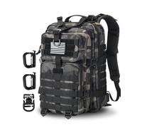 Hannibal Tactical MOLLE Assault Pack, Tactical Backpack Military Army Camping Rucksack, 3-Day Pack