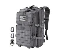 Hannibal Tactical MOLLE Assault Pack, Tactical Backpack Military Army Camping Rucksack, 3-Day Pack