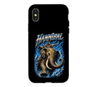 Hannibal War Elephant Alps Carthage Punic History Case for iPhone X/XS