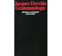 Hanns Zischler Jacques Derrida Hans-J Grammatologie (suhrkamp tasch (Paperback)