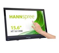 Hannspree HT161HNB computer monitor 39.6 cm (15.6") 1366 x 768 pixels HD LED Touchscreen Tabletop Black