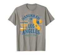 Hannukah in Los Angeles Holiday Travel Tourist Souvenir T-Shirt