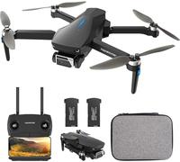 HANNVIW H220 GPS Drones with Camera for Adults 4K, Under 250g, Professional Video Transmission Drone, RC Quadcopter with Brushless Motor, Auto Return Home, Follow Me,for Beginner