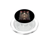 Hannya Oni Mask Devil Yokai Japanese Demon Tattoo Oni Mask PopSockets PopGrip for MagSafe