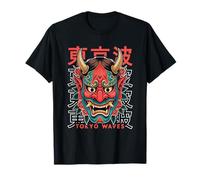Hannya Oni Mask Devil Yokai Japanese Demon Tattoo Oni Mask T-Shirt