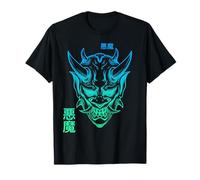 Hannya Oni Mask/Japan Anime, Demon Warrior Mask, T-Shirt