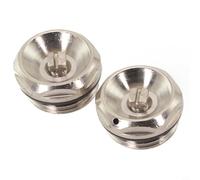 HanOaki 1/2 Inch Radiator Air Bleed Valve, Air Bleeding Solutions 2PCS Manual Towel Radiator Vents To Improve Heating Efficiency