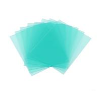 HanOaki 10 Pack PC Welding Helmet Lens Cover 138 x 126 mm Transparent Protective Cover Plate for Welding Mask Safety Shield Replacement(133 * 114mm)