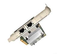 HanOaki 10G X540T2 X540AT2 Dual Port Converged Ethernet Network Card for Windows Servers and Desktop PCs. Network Extend Adapter for Storage, Data Transfer and Gaming