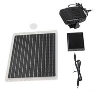 HanOaki 10W Solar Car Heater with 26x24cm Panel & Built-in Fan - Compact Solar-Powered Warming Device for Pet Houses, Cars, and Small-Space Drying