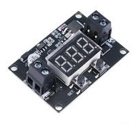 HanOaki 12V Battery Discharge Undervoltage Protector with Auto Start Stop Power Switch, Adjustable 4-30V DC Input, 10A Output for Battery Management Systems(With no shell)