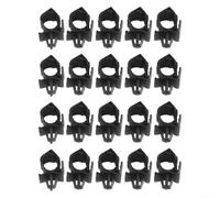 HanOaki 20Pcs Car Wiring Harness Fastener Lock Clips For Secure Wire Cable Hose Management And Routing In Automotive Applications