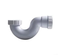 HanOaki 45mm U-Bend S-Trap Pipe Anti-Odor for Bathroom Sink